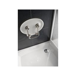 Ravak Opal OVO-P II siedzisko prysznicowe nierdzewne opal B8F0000049
