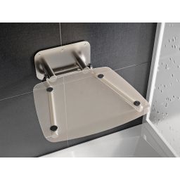 Ravak Ovo B II siedzisko prysznicowe nierdzewne clear B8F0000051