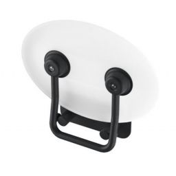 Ravak Ovo P siedzisko prysznicowe czarny opal B8F0000057