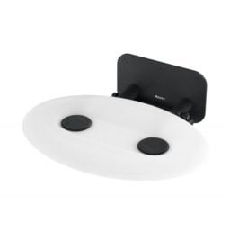 Ravak Ovo P siedzisko prysznicowe czarny opal B8F0000057