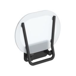 Ravak Chrome siedzisko prysznicowe czarne clear B8F0000065