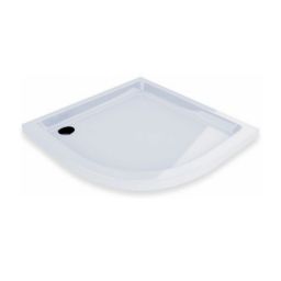 Ravak Ronda Basic LA-80 brodzik 80x80 cm półokrągły biały GPX2240129