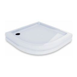 Ravak Ronda Basic Kompakt 90 brodzik 90x90 cm półokrągły biały GPX2240132