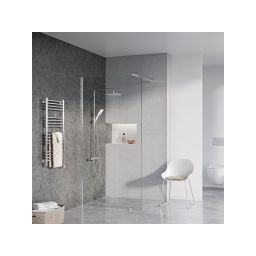 Ravak Walk-In Wall SET ścianka prysznicowa walk-in 60 cm polerowane aluminium/szkło przezroczyste GW9W00C0SZ1