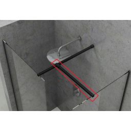 Ravak Walk-In Wall element łączący czarny GWD010003025