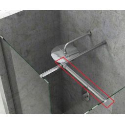 Ravak Walk-In Wall element łączący polerowane aluminium GWD01000C001