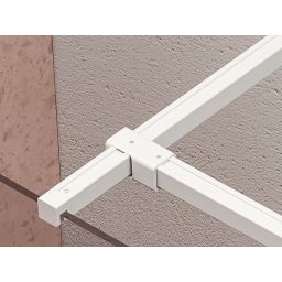 Ravak Walk-In Wall element łączący biały mat GWD01000E008