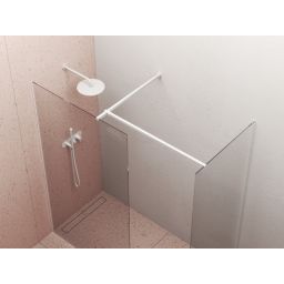 Ravak Walk-In Wall element łączący biały mat GWD01000E008