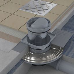 Ravak Snake odpływ prysznicowy 10,5 cm stal X01435