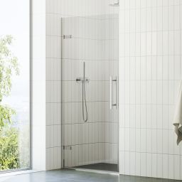 Ravak Cool! drzwi prysznicowe 90 cm uchylne chrom połysk/szkło przezroczyste X0VV70A00Z1