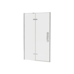 Ravak Cool! drzwi prysznicowe 100 cm uchylne biały mat/szkło przezroczyste X0VVACE00Z1