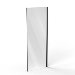 Ravak Cool! ścianka prysznicowa 80 cm czarny mat/szkło przezroczyste X9VV40300Z1