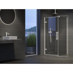 Ravak Cool! ścianka prysznicowa 90 cm biały mat/szkło przezroczyste X9VV70E00Z1