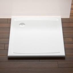 Ravak Galaxy Pro Flat brodzik kwadratowy 80x80 cm biały XA034411010