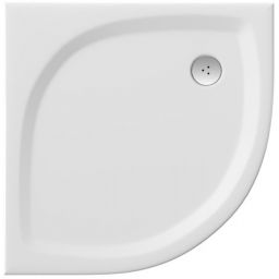 Ravak Galaxy Elipso Pro-90 Flat brodzik 90x90 cm półokrągły biały XA237711010