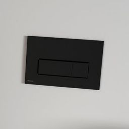Ravak Uni Slim przycisk spłukujący do WC czarny X01744