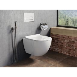 Ravak Chrome przycisk spłukujący biały X01455