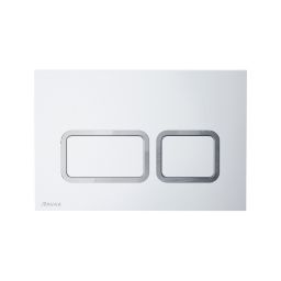 Ravak Twin przycisk spłukujący do WC satyna X01739