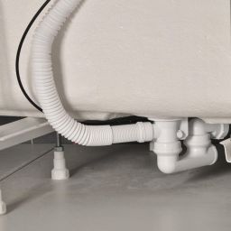 Ravak syfon wannowy z przelewem chrom X01305