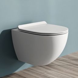 Ravak Vita RimOff miska WC wisząca bez kołnierza biały połysk X01860