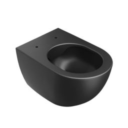Ravak Chrome miska WC wisząca bez kołnierza czarny mat X01794