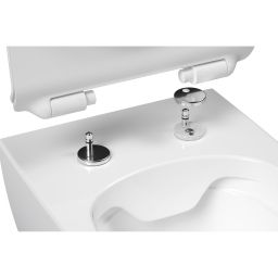 Ravak Vita RimOff miska WC wisząca bez kołnierza biały połysk X01860
