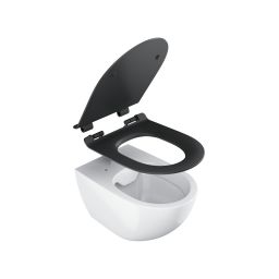 Ravak Vita Slim deska sedesowa wolnoopadająca czarna X01862