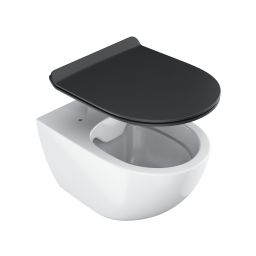 Ravak Vita Slim deska sedesowa wolnoopadająca czarna X01862