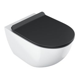 Ravak Vita Slim deska sedesowa wolnoopadająca czarna X01862