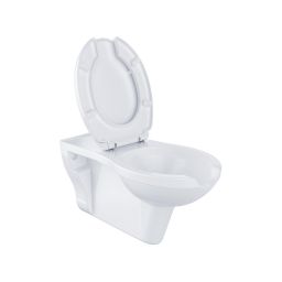 Ravak Safe miska wc z deską wolnoopadającą wisząca bez kołnierza dla niepełnosprawnych biały połysk X01930