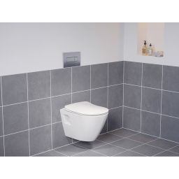 Ravak Endo miska WC wisząca bez kołnierza biały połysk X01933