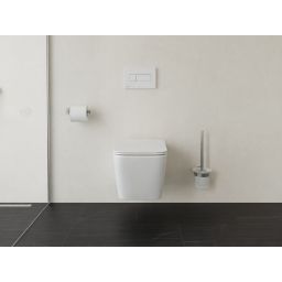 Ravak Natural miska WC z deską wolnoopadającą wisząca bez kołnierza biały połysk X01984