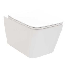 Ravak Natural miska WC z deską wolnoopadającą wisząca bez kołnierza biały połysk X01984