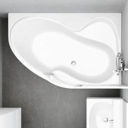 Ravak Rosa 95 wanna narożna 150x95 cm prawa biała C561000000