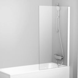 Ravak Pivot PVS1-80 parawan nawannowy 80 cm 1-częściowy biały/przezroczyste 79840100Z1