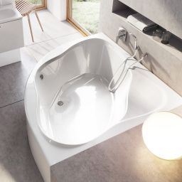 Ravak NewDay wanna narożna 140x140 cm lewa biała C651000000