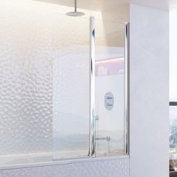 Ravak Chrome CVS2-100 R parawan nawannowy 100 cm 2-częściowy prawy satyna/przezroczyste 7QRA0U00Z1