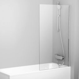 Ravak Pivot PVS1-80 parawan nawannowy 80 cm 1-częściowy polerowane aluminium/przezroczyste 79840C00Z1