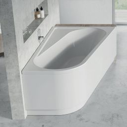 Ravak Chrome wanna narożna 160x105 cm prawa biała CA61000000