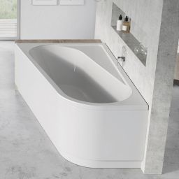 Ravak Chrome wanna narożna 170x105 cm lewa biała CA31000000