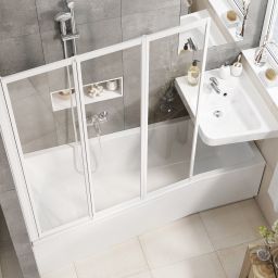 Ravak BeHappy II wanna narożna 150x75 cm prawa biała C991000000