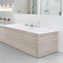 Ravak City panel boczny do wanny 80 cm prawy satynowe drewno X000001109