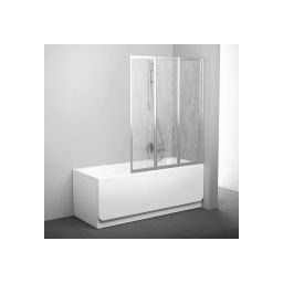 Ravak Supernova parawan nawannowy 100 cm 3-częściowy satyna mat/z tworzywa polistyren 795P0U0041