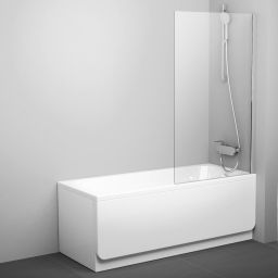 Ravak Pivot PVS1-80 parawan nawannowy 80 cm 1-częściowy polerowane aluminium/przezroczyste 79840C00Z1