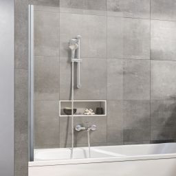 Ravak Pivot PVS1-80 parawan nawannowy 80 cm 1-częściowy polerowane aluminium/przezroczyste 79840C00Z1