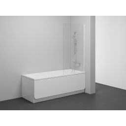 Ravak Nexty parawan nawannowy NVS1 1-częściowy 80 cm 1-częściowy biały mat/szkło przezroczyste 7O840E00Z1