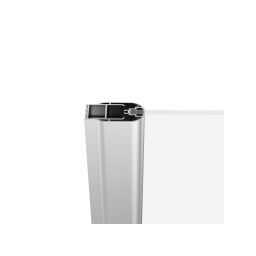 Ravak Rosa parawan nawannowy 85 cm 1-częściowy aluminium połysk/szkło przezroczyste 7QLM0C00Y1