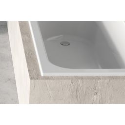Ravak Chrome Slim wanna prostokątna Slim 160x70 cm biała C731300000