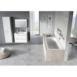 Ravak Chrome Slim wanna prostokątna Slim 160x70 cm biała C731300000