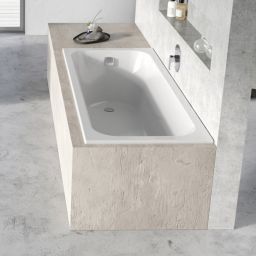 Ravak Chrome Slim wanna prostokątna Slim 160x70 cm biała C731300000